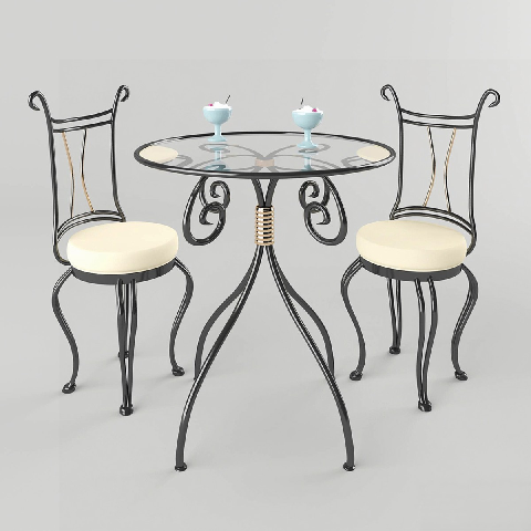 Modern Leisure Table & Chair Set