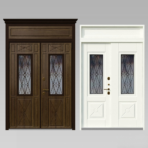 Modern Double Door