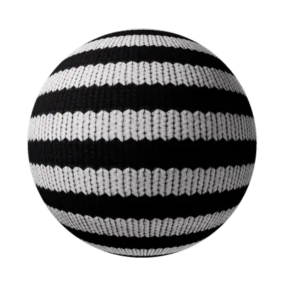 Black and white knitting wool
