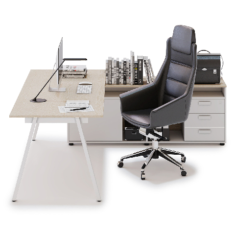 Modern Office Desk & Chair Set