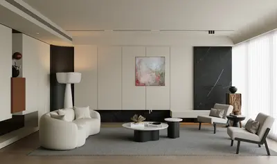 Contemporary Home Living Room