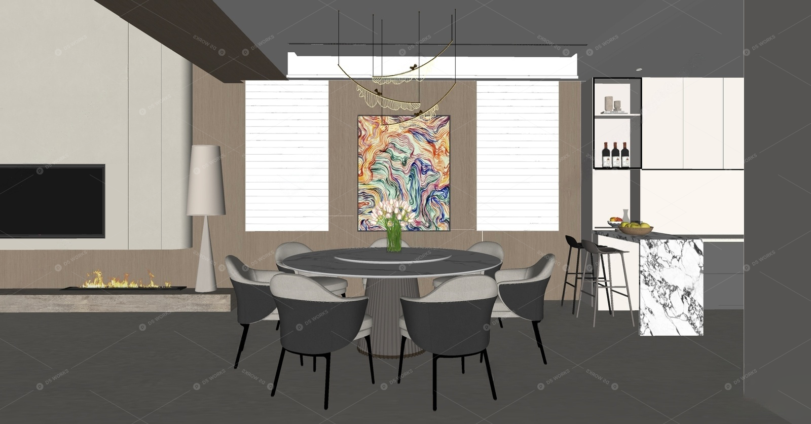 Dining Rooms 3D Models 2