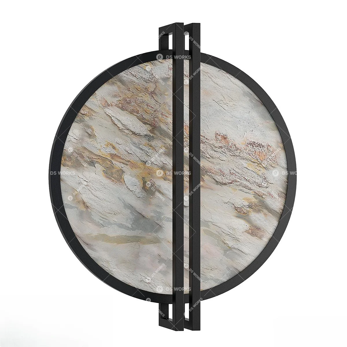 Chinese Wall Lamp 3d model thumbnail 2