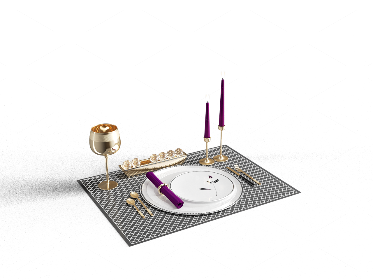Tableware 3D Models
