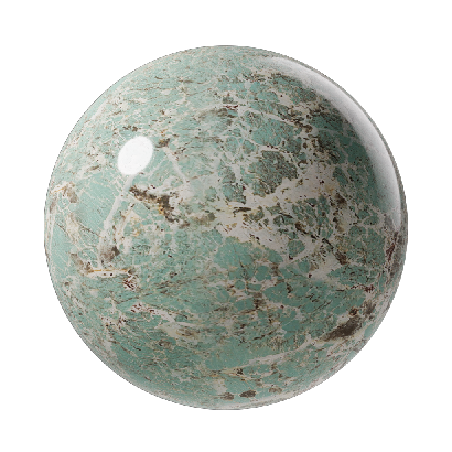 Marble Amazon green