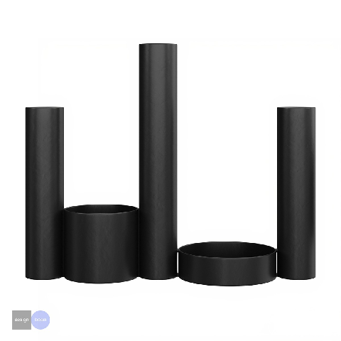 Modern Candle & Holder