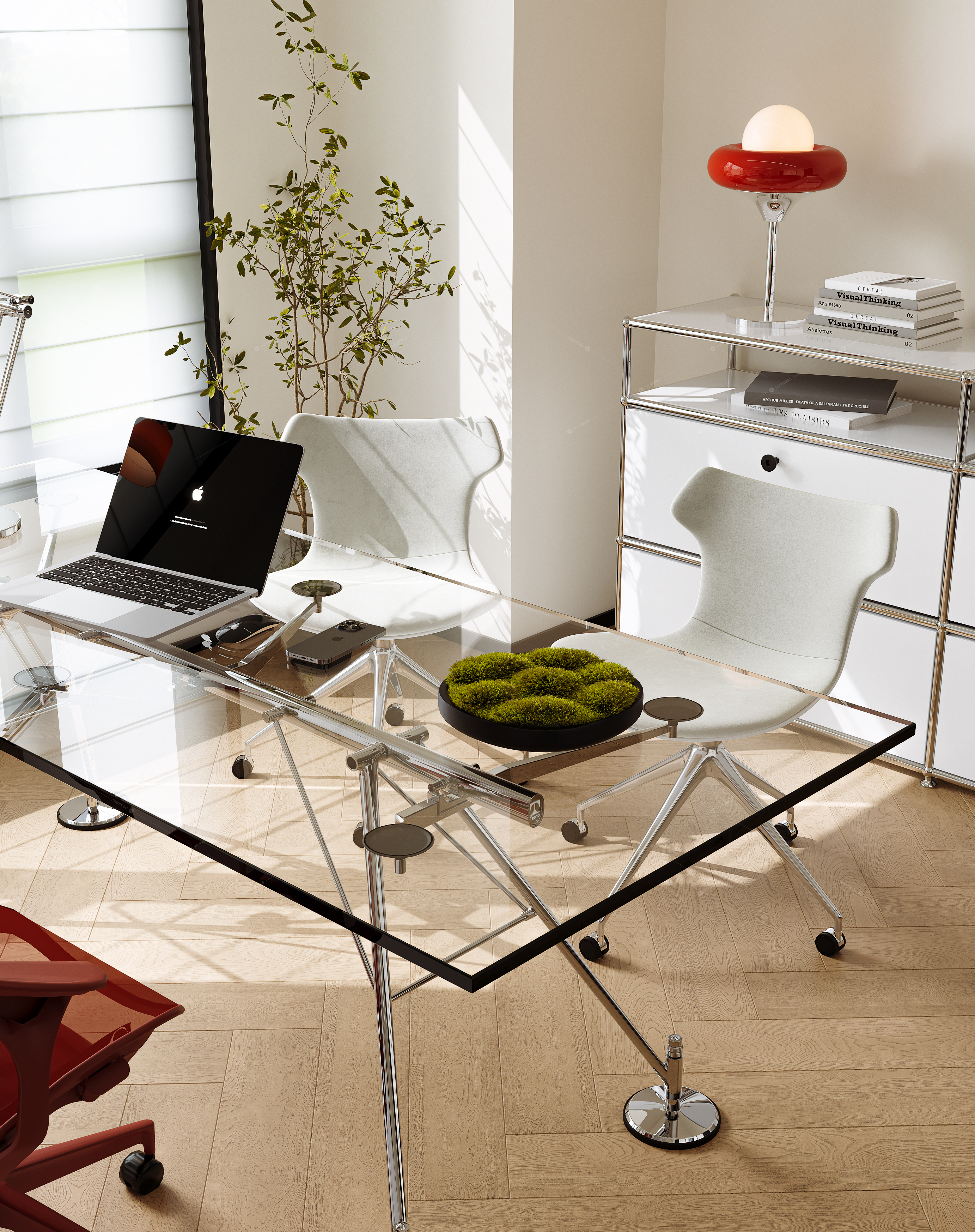 Office Spaces 3D Models 3