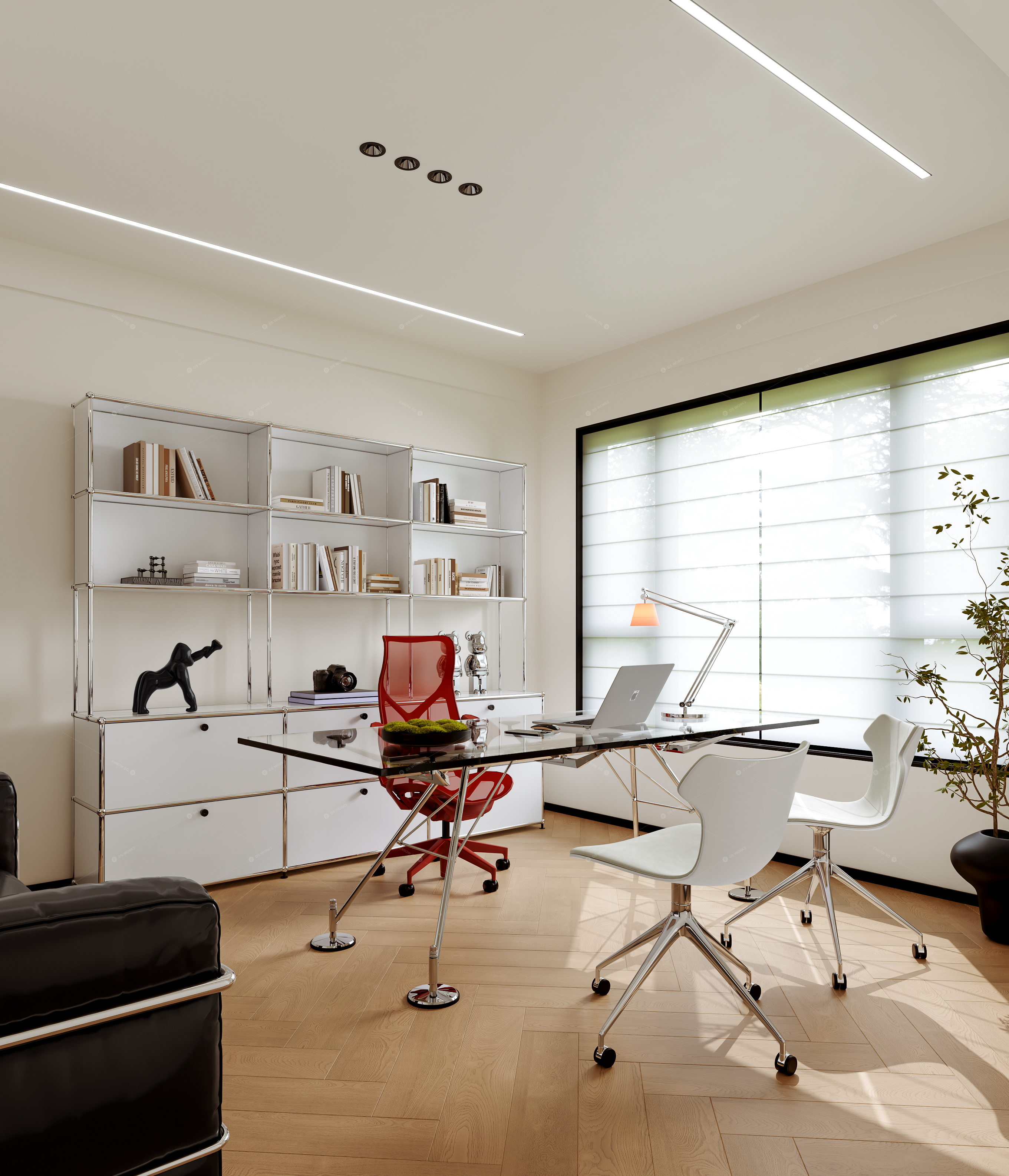 Office Spaces 3D Models 2