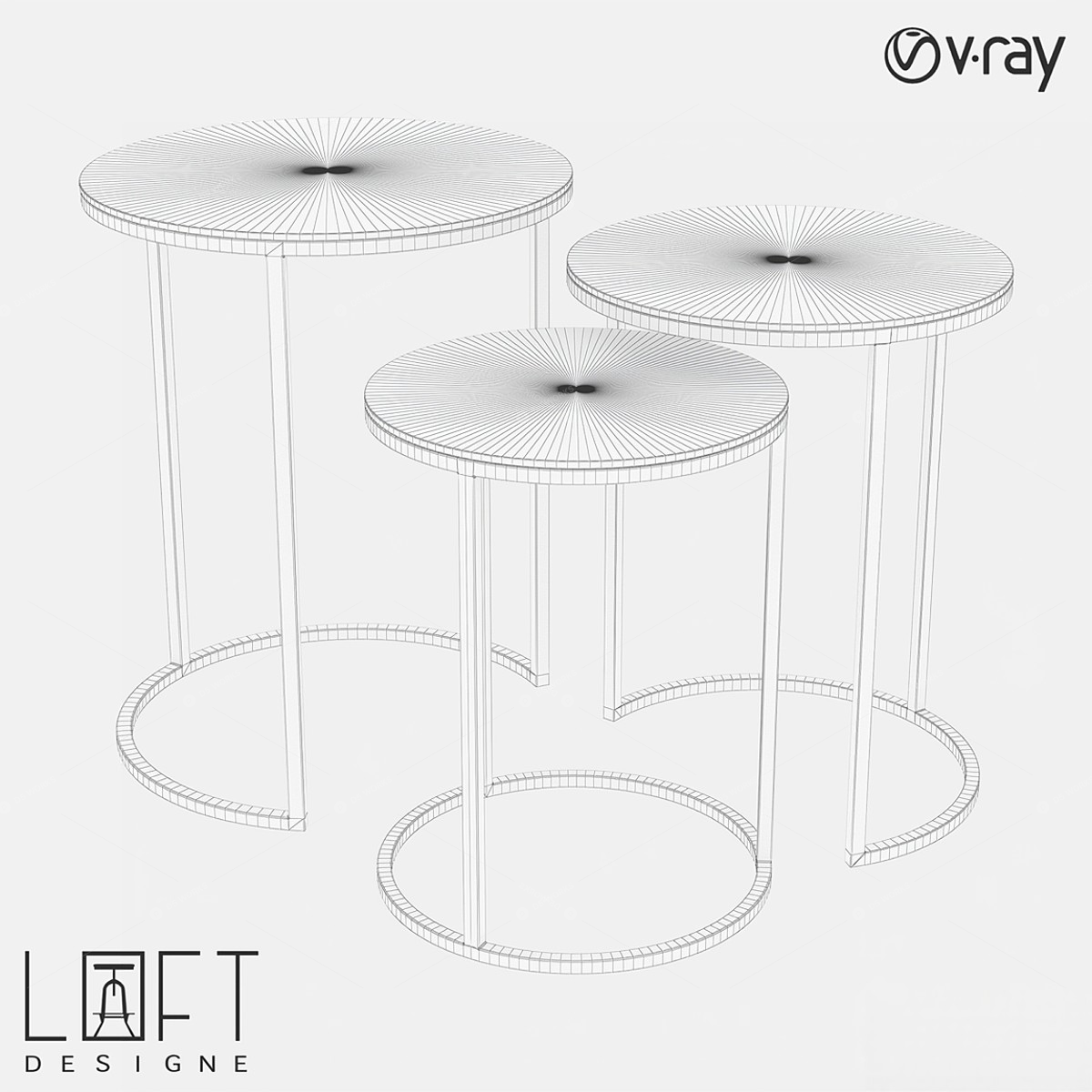 Tables/Side Tables 3D Models 2