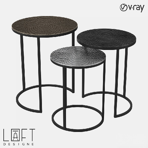 Modern Side Table Set