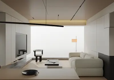 Modern Organic Modern Studio Apartment