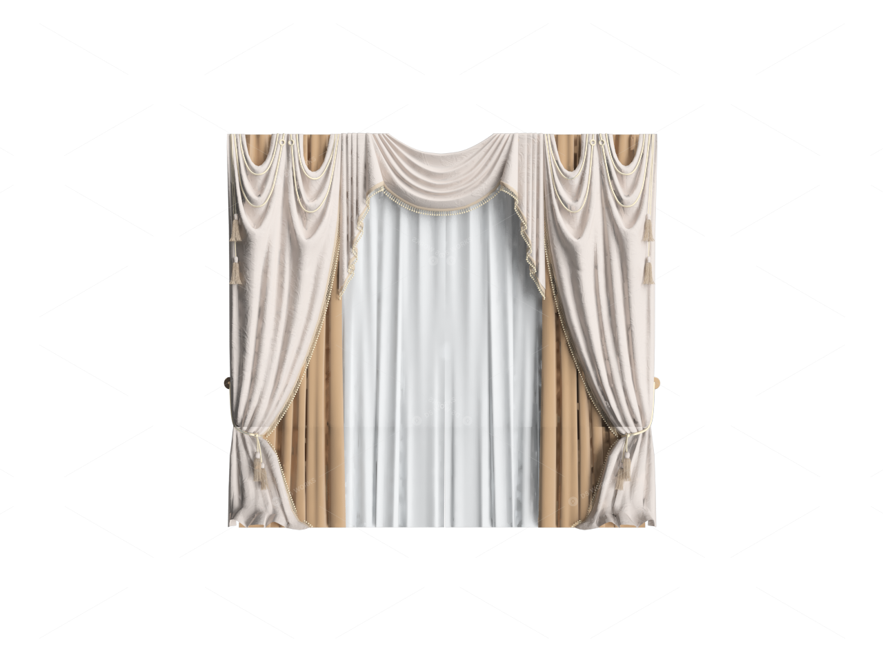 Curtains 3D Models 2