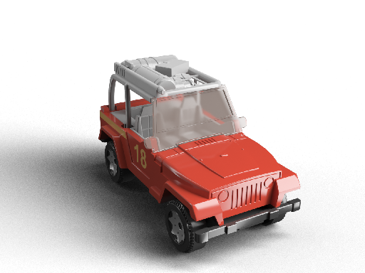 Modern Toy Car