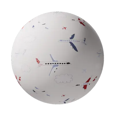 Creamy White Carton Children Wallpaper