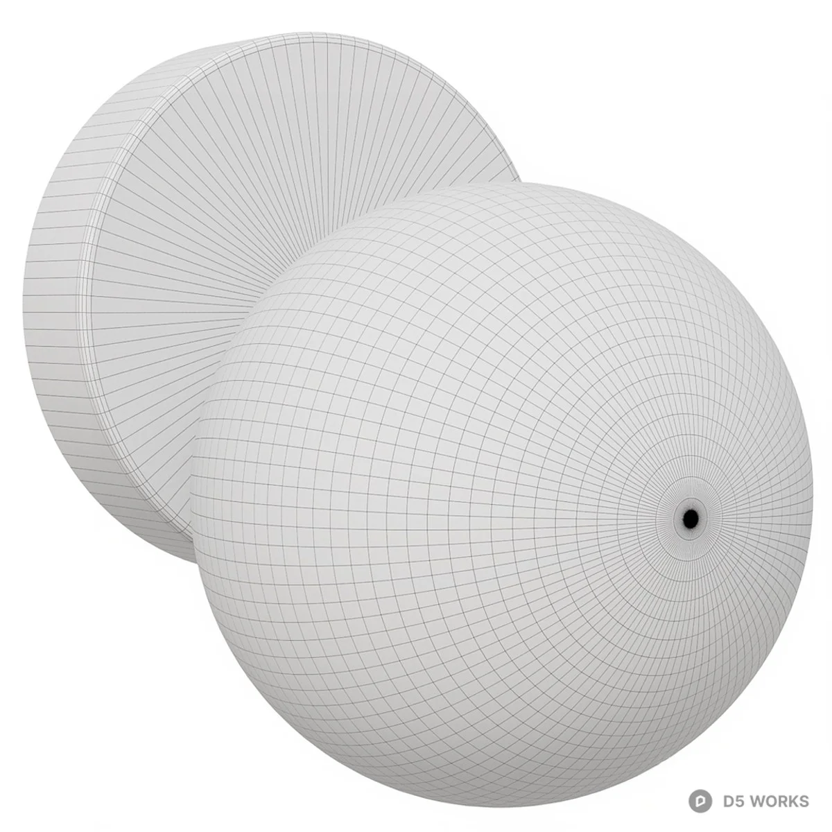 Minimalist Brass Base Wall Lamp 3d model thumbnail 2