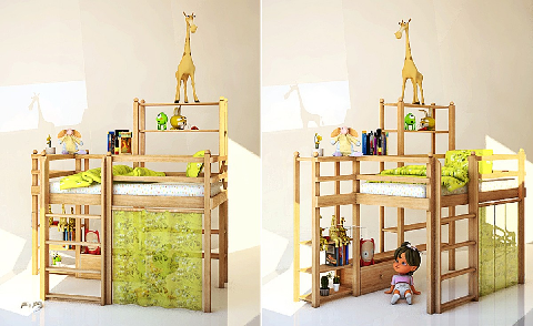 Modern Bunk Bed