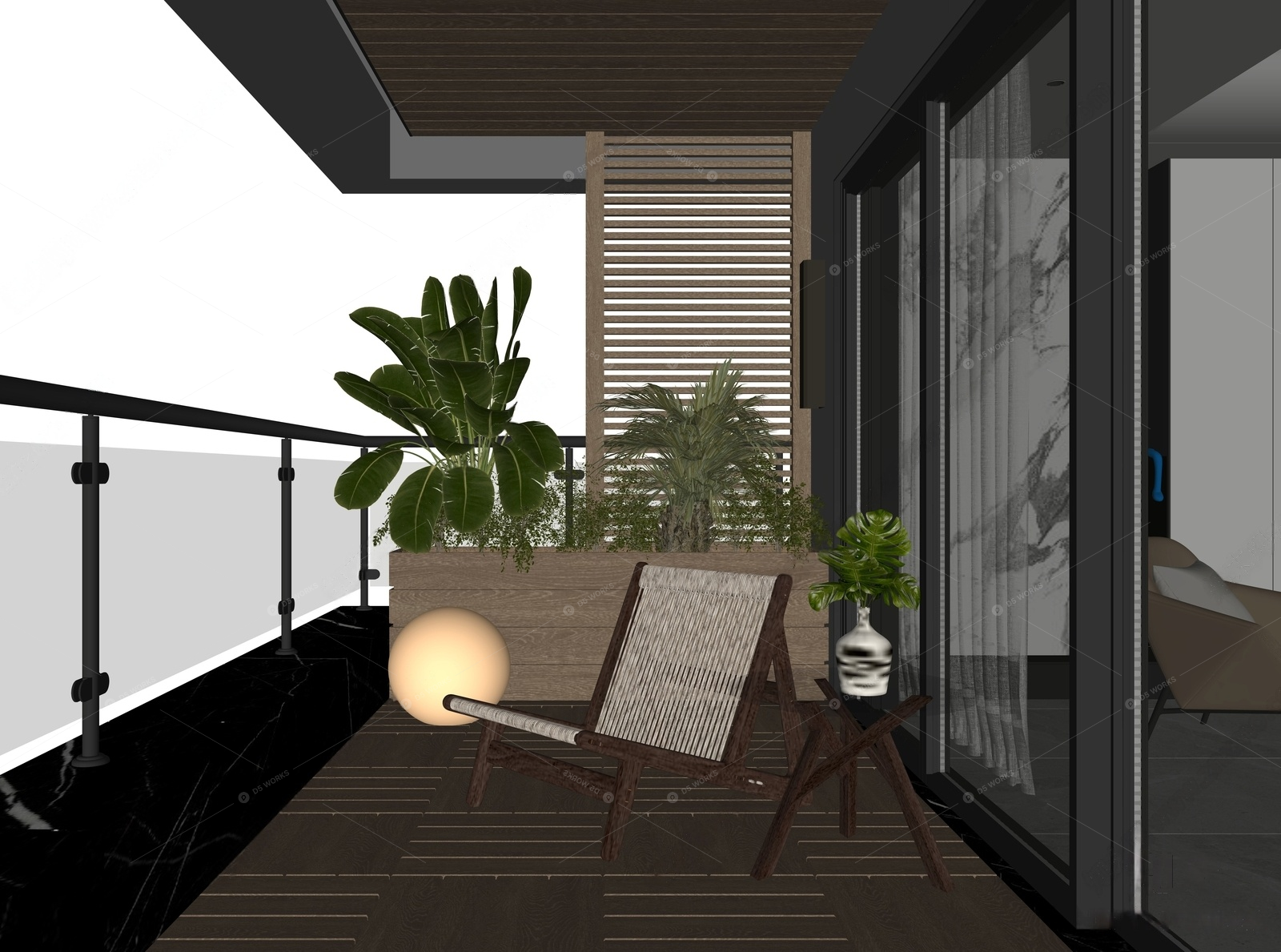 Gardens & Balconies 3D Models 2