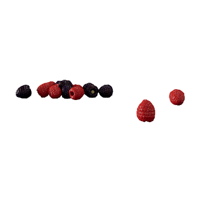 Food and Drink scattered fruits 02