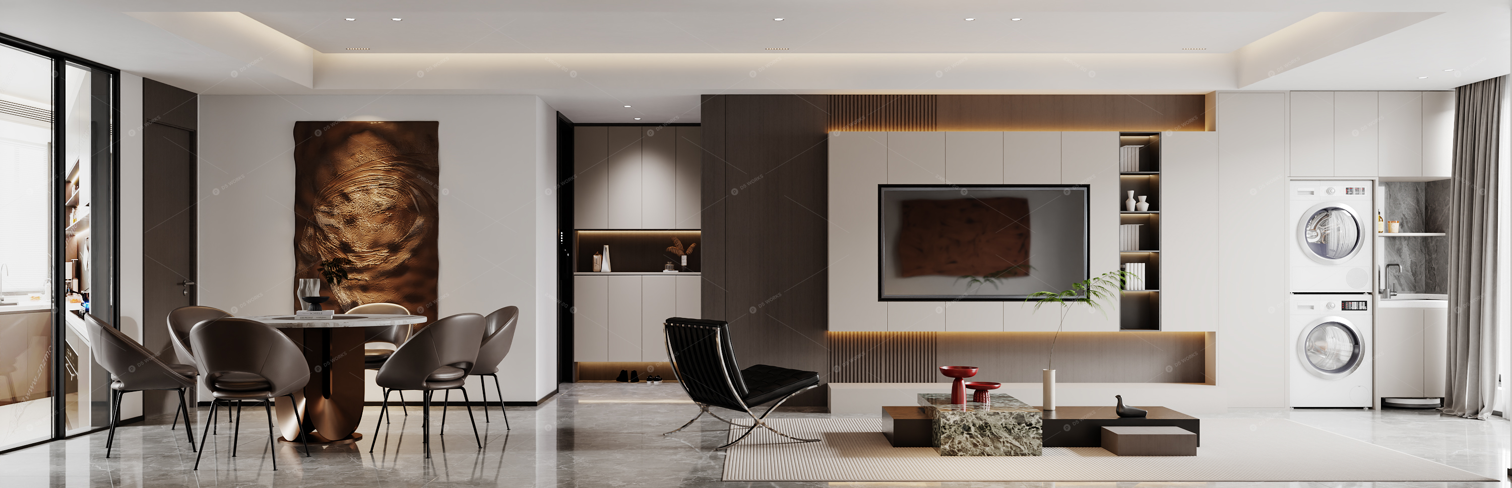 Living & Dining Rooms 3D Models
