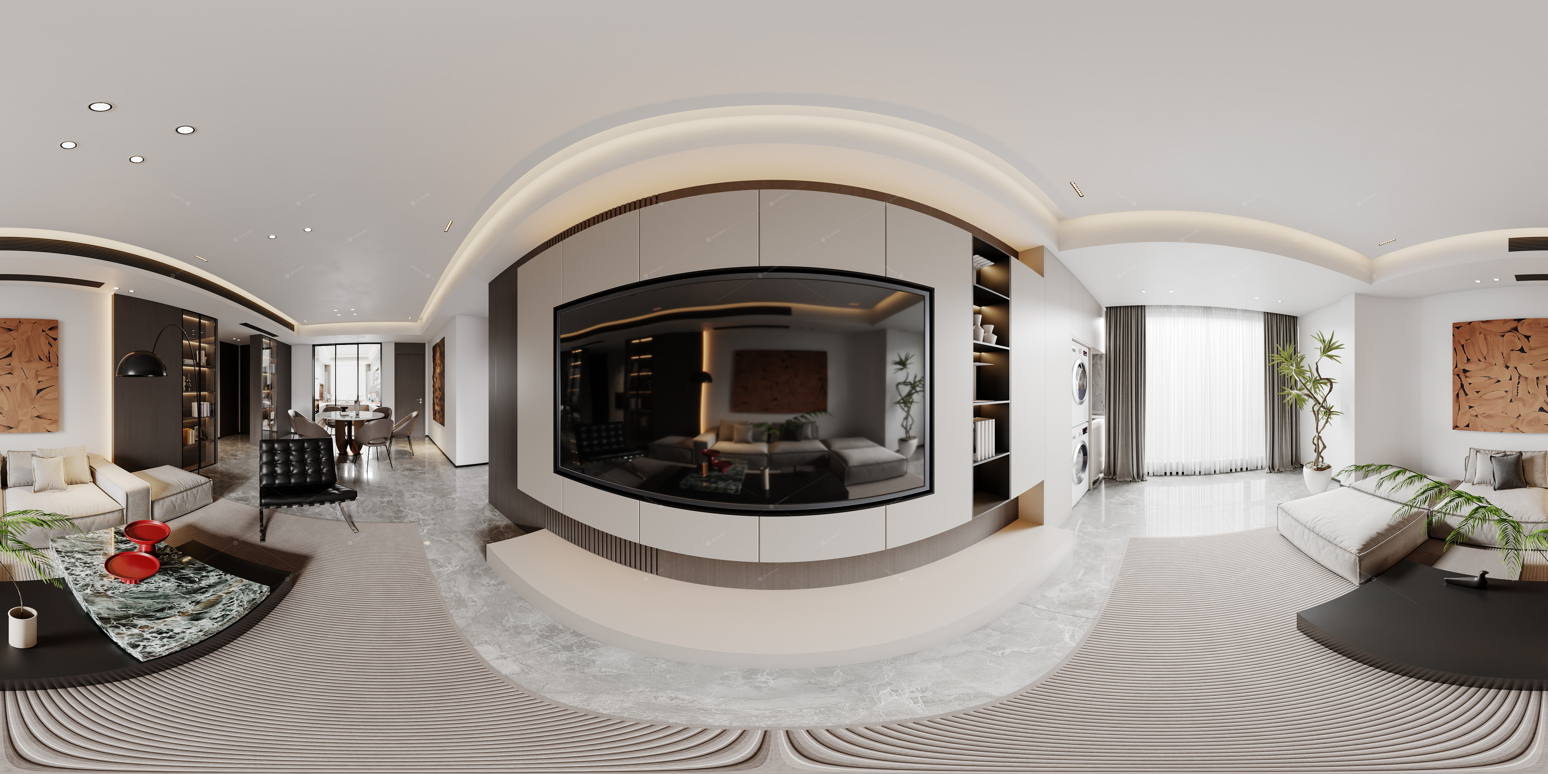 Living & Dining Rooms 3D Models 2