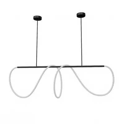 Minimalist Linear Pendant Light 3d model