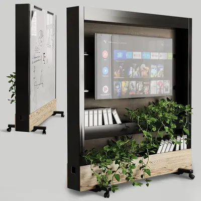 Scandinavian TV Cabinet 3d model
