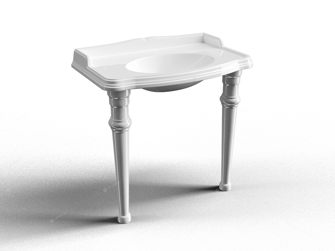 Wash Basins 3D Models