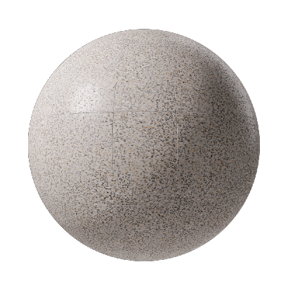 Ceramic Tile Light-colored terrazzo floor tile