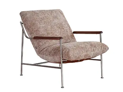 Mid-Century Modern Upholstered Armchair 3d model