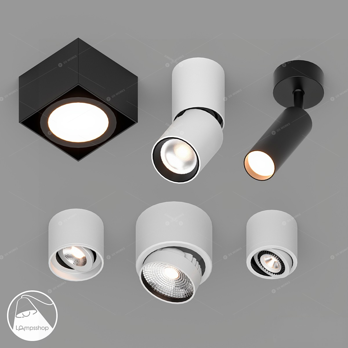 Lighting Sets 3D Models