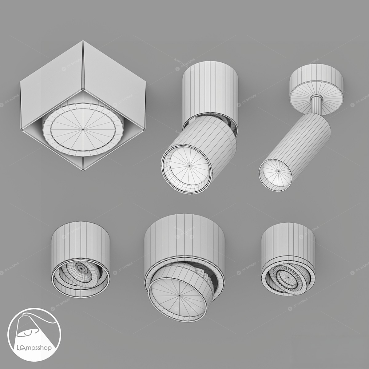 Lighting Sets 3D Models 2