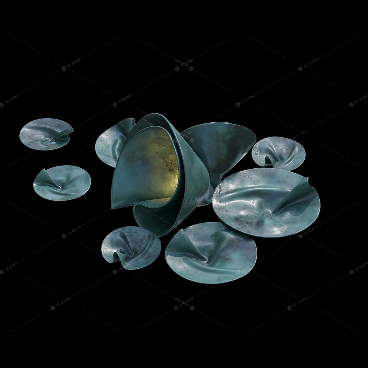Aquatic Plants 3D Models
