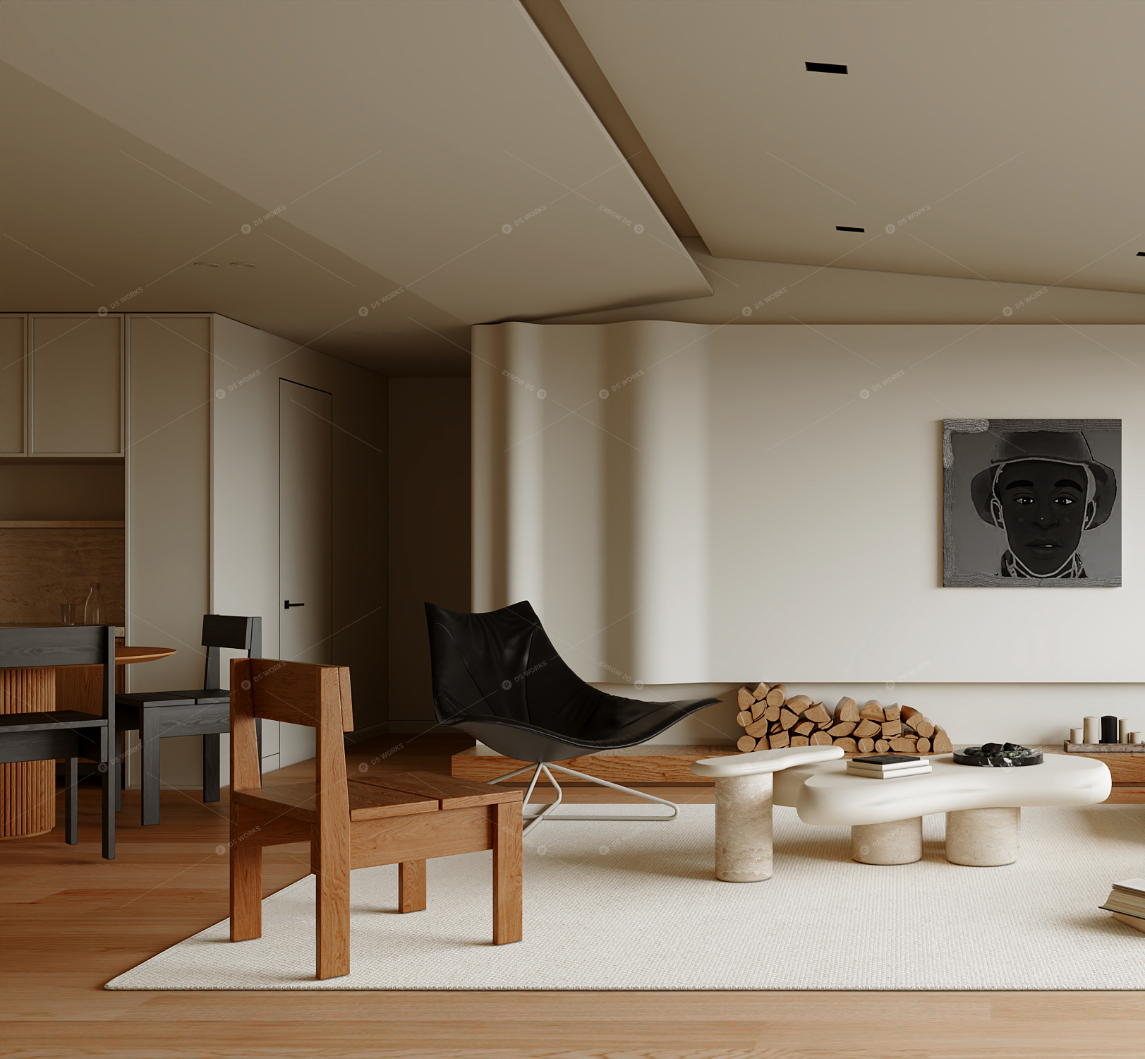 Living Rooms 3D Models 2
