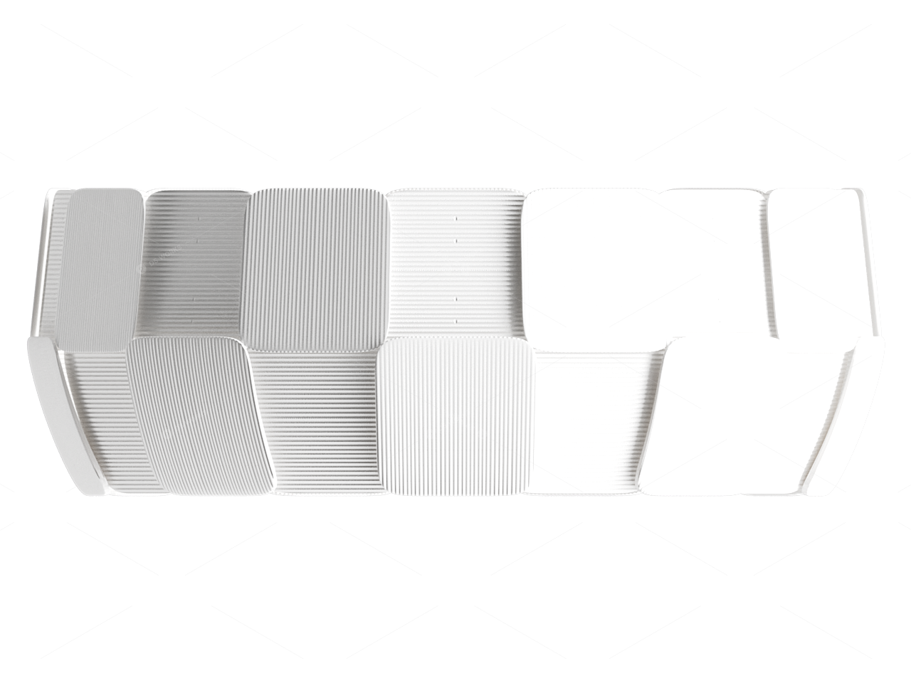 Flush Mount Lights 3D Models 2