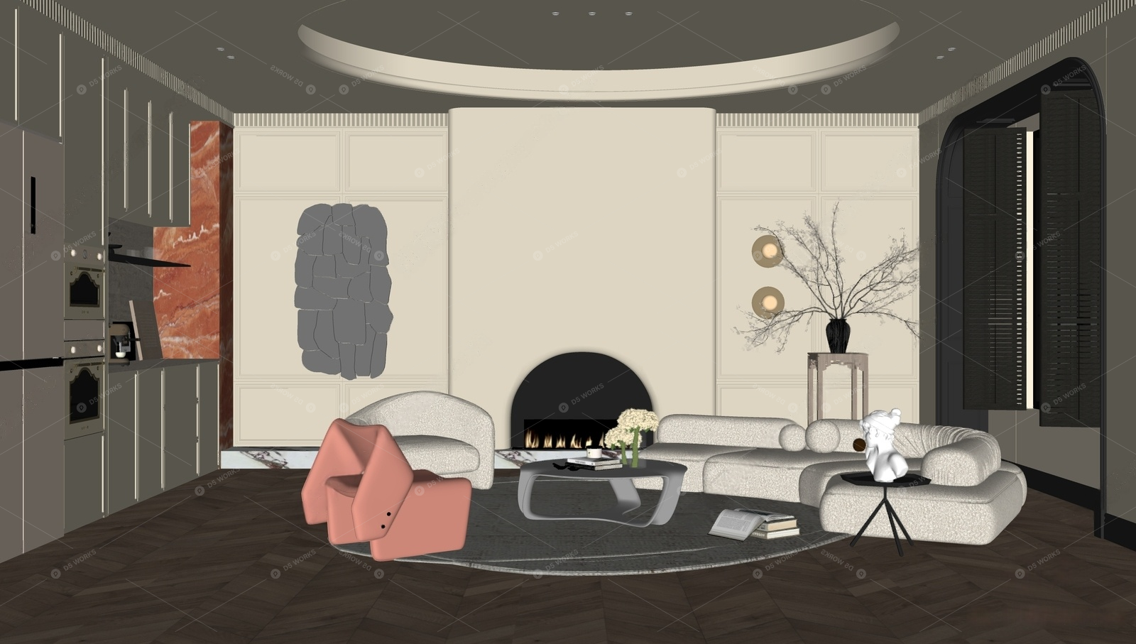 Living Rooms 3D Models 2