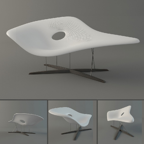 Modern Chaise Lounge 