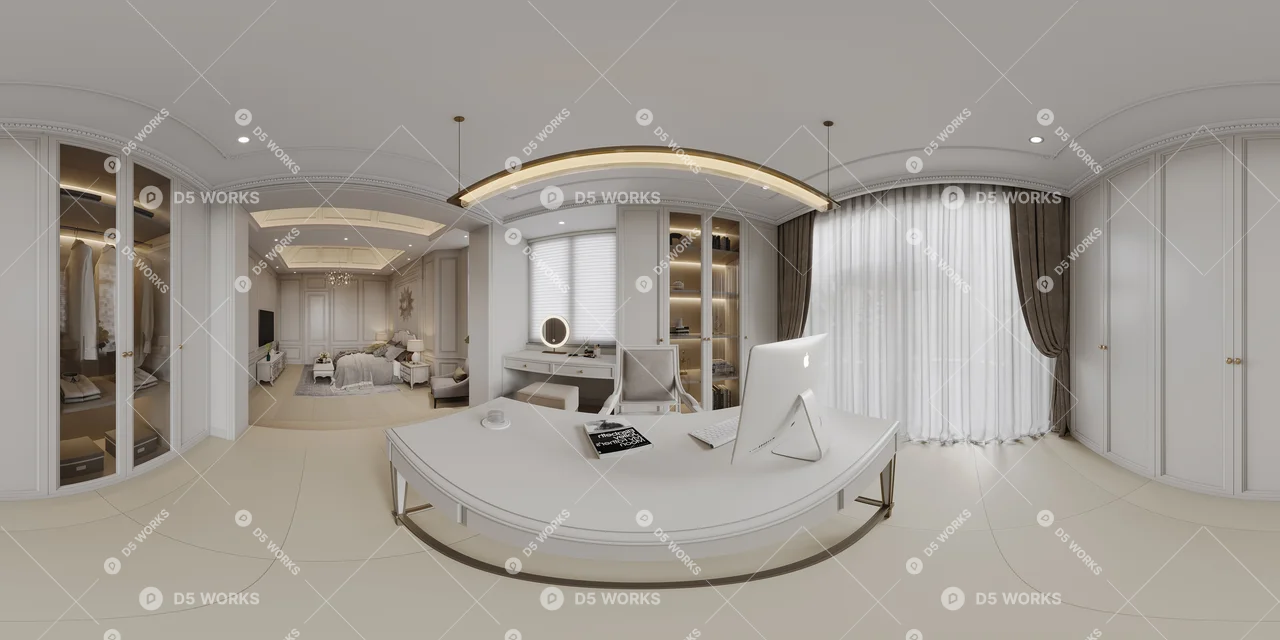 Study Room 3d model thumbnail 2