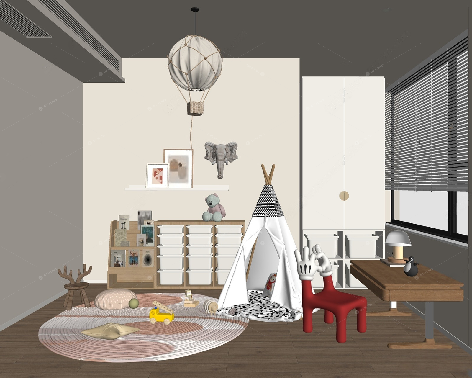 Entertainment Rooms 3D Models 2