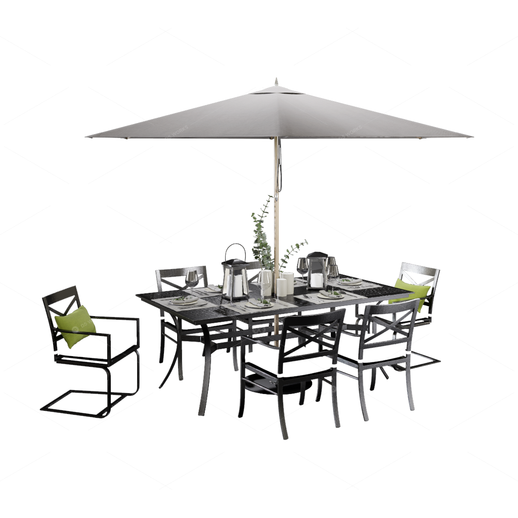 Outdoor Furniture 3D Models