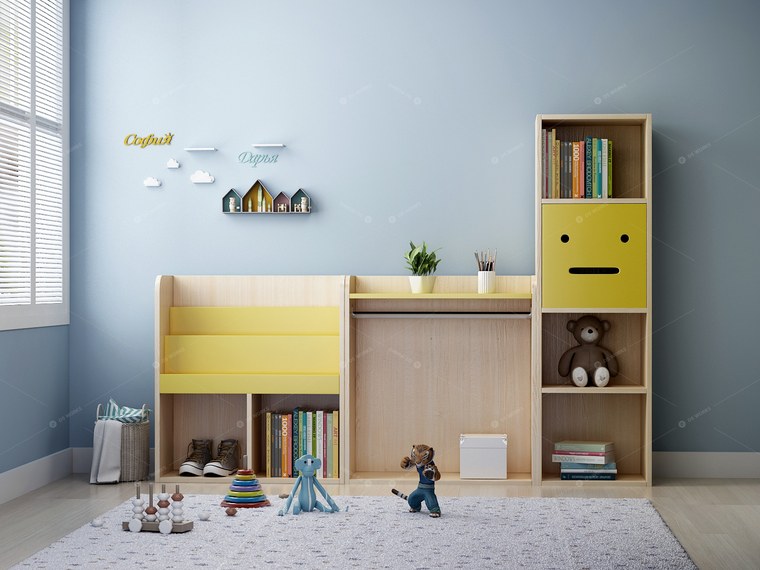 Children's Rooms 3D Models 3