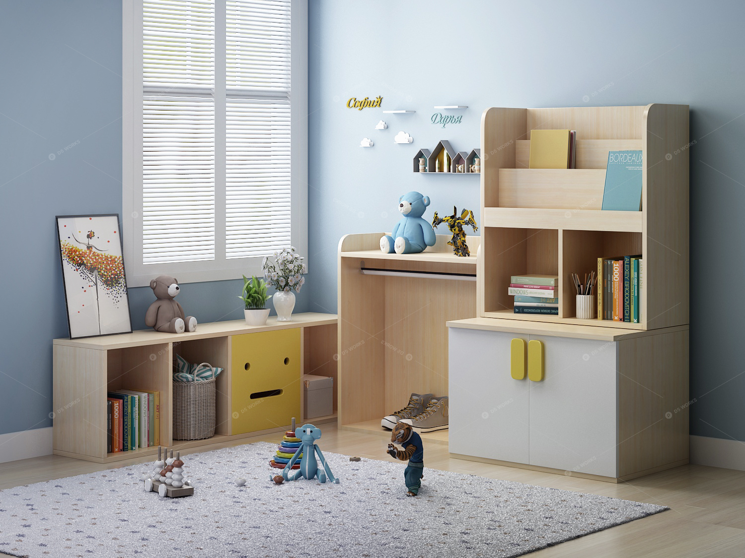 Children's Rooms 3D Models 2