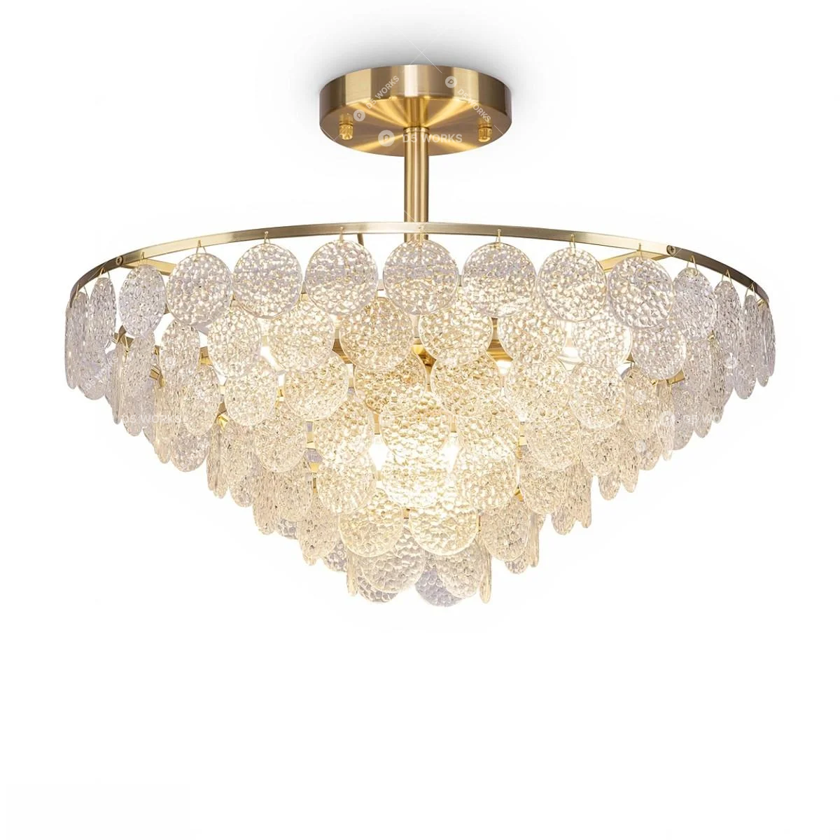 Quiet Luxury Pendant Light 3d model thumbnail 2