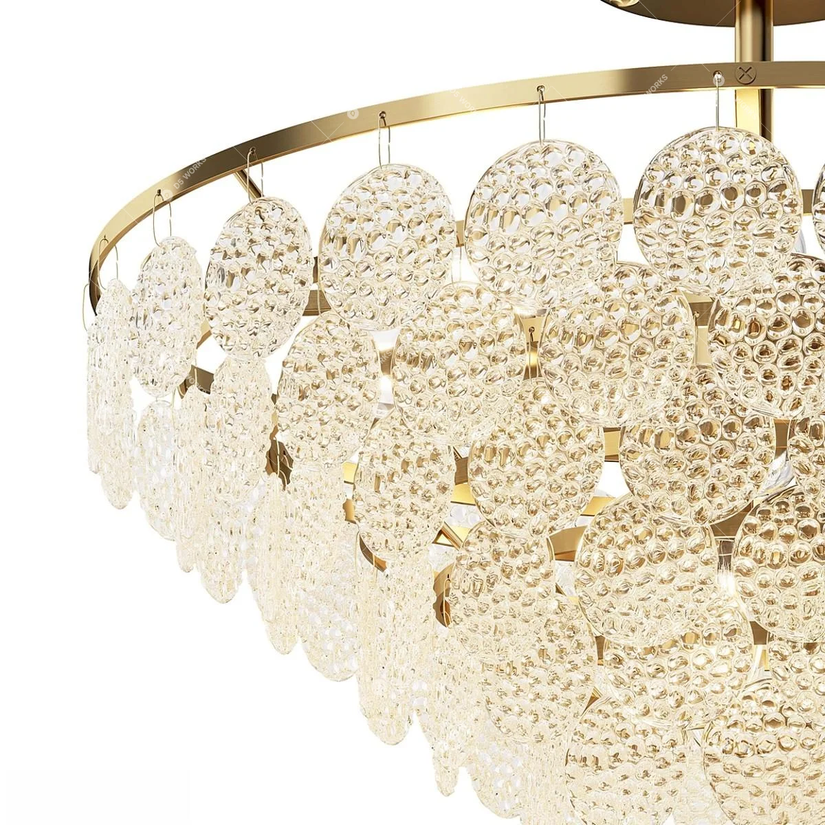 Quiet Luxury Pendant Light 3d model thumbnail 3