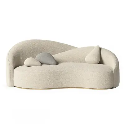 Contemporary Irregular-shaped Sofa