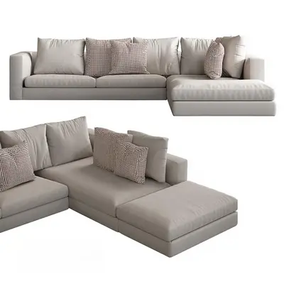 Contemporary Three-seater Sofa
