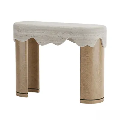 Organic Modern Console Table