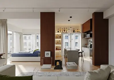 Bauhaus Studio Apartment