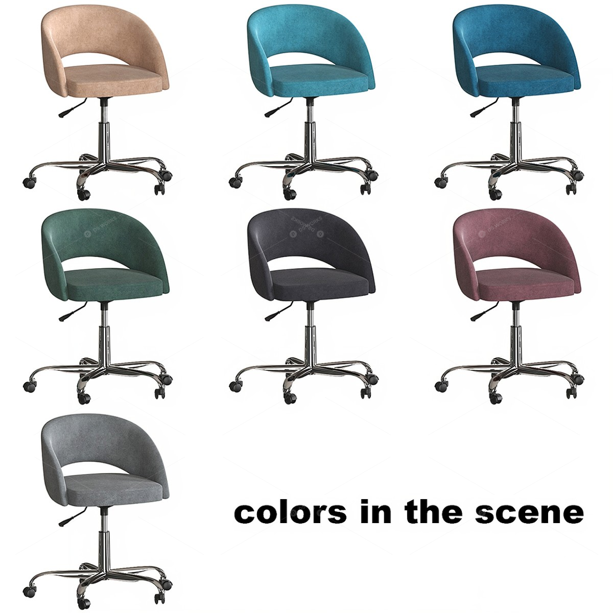Chairs 3D Models 2