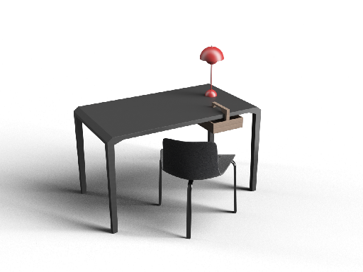 Modern Office Desk & Chair Set