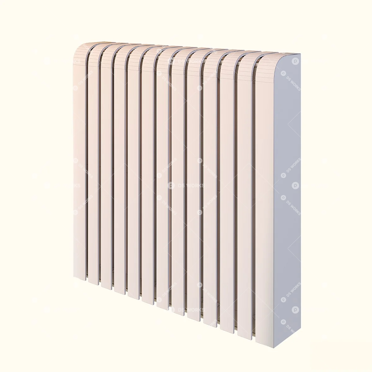 Radiator 3d model thumbnail 5